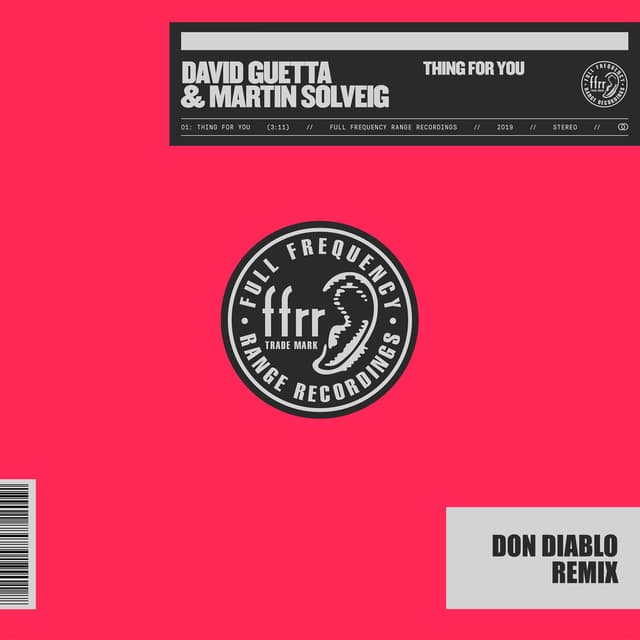 Thing For You (Don Diablo Remix) cover