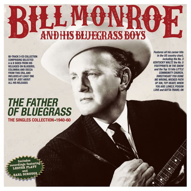 The Father Of Bluegrass: The Singles Collection 1940-60 cover
