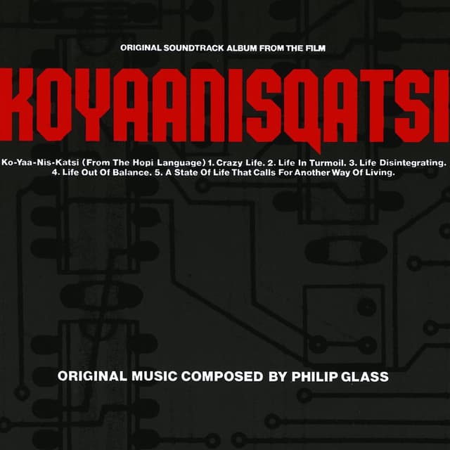 Koyaanisqatsi (Original Soundtrack Album From The Film) cover