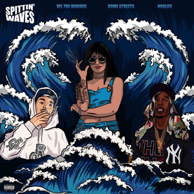 Spittin' Waves cover