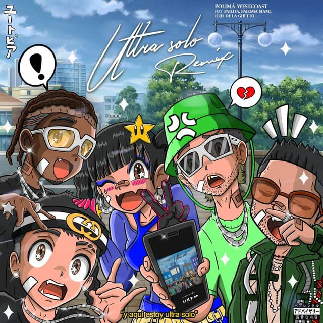 ULTRA SOLO REMIX cover