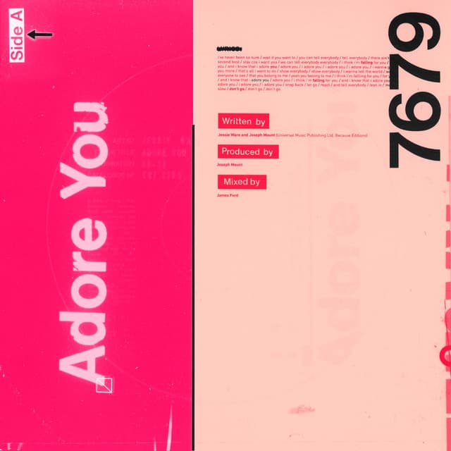 Adore You cover