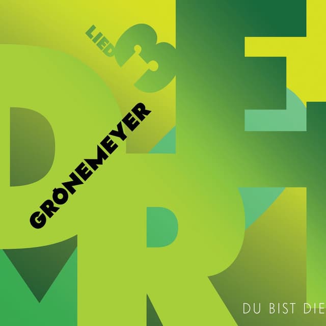 Lied 3 - Du Bist Die cover