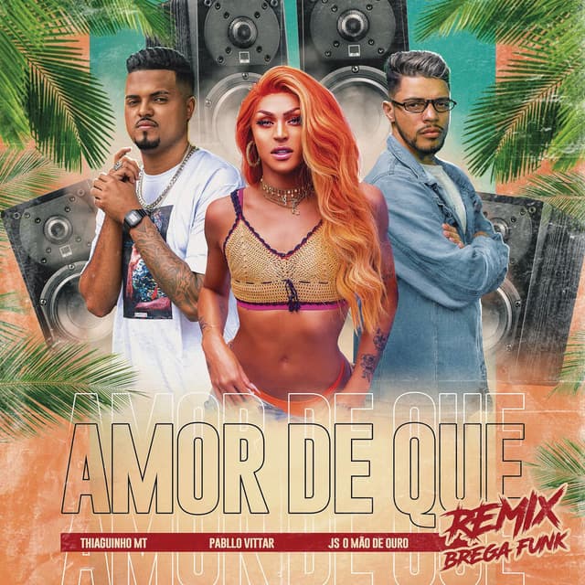 Amor de Que (Brega Funk Remix) cover