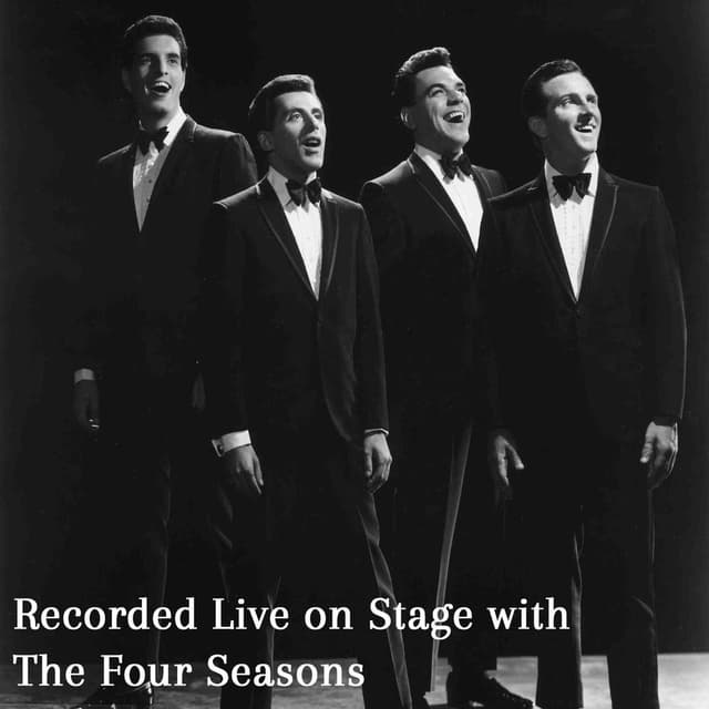 Recorded Live On Stage with The Four Seasons cover