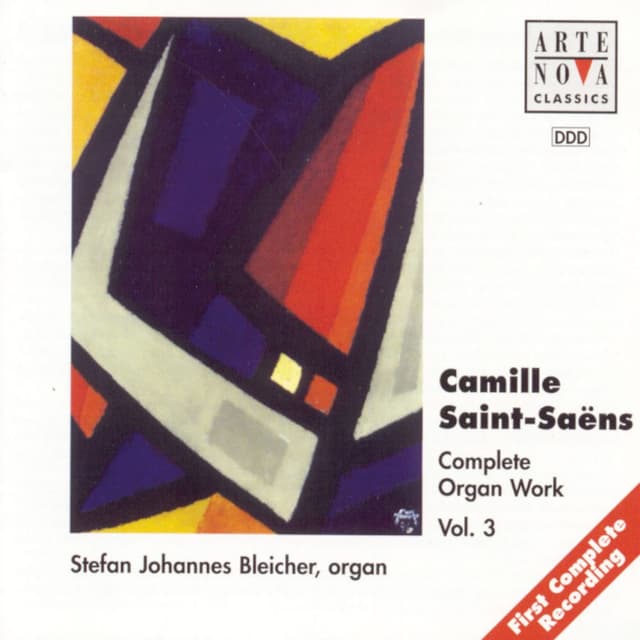 Saint-Saens: Organ Works Vol.3 cover