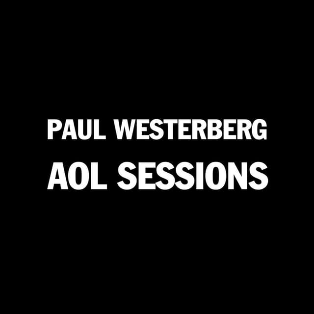 Paul Westerberg AOL Sessions cover