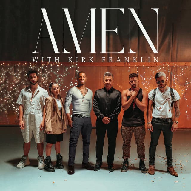 Amén (with Kirk Franklin) cover