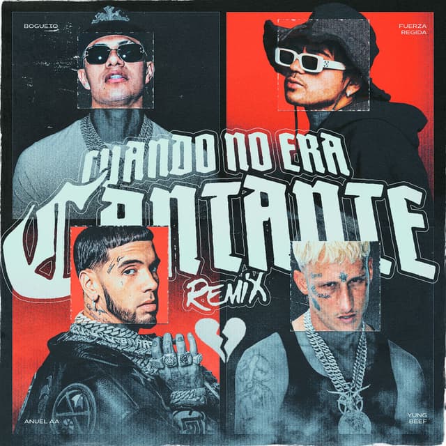 Cuando No Era Cantante (Remix) cover