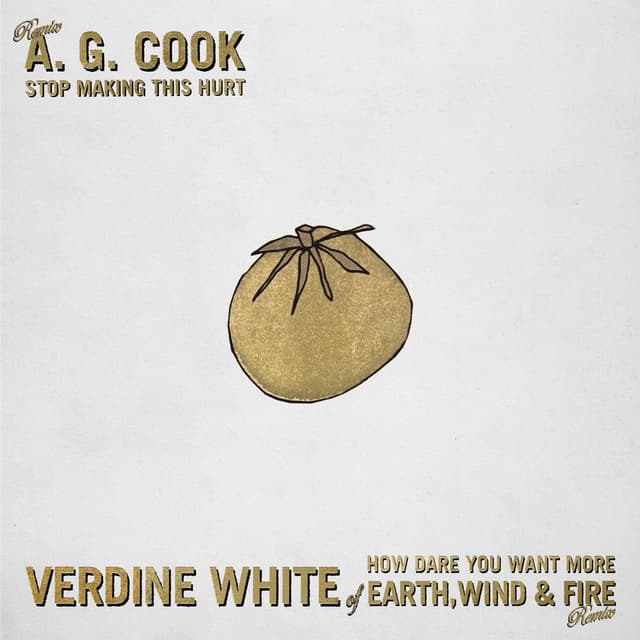 Stop Making This Hurt (A. G. Cook Remix) / How Dare You Want More (Verdine White of Earth, Wind & Fire Remix) cover