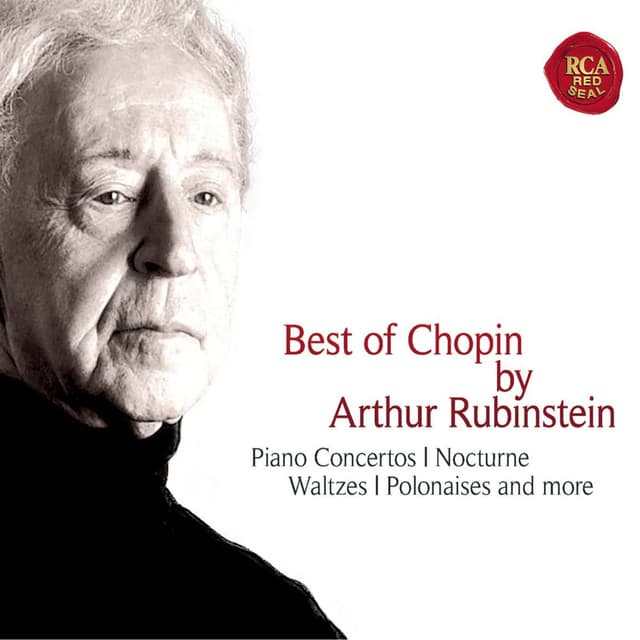 Best of Chopin by Arthur Rubinstein cover