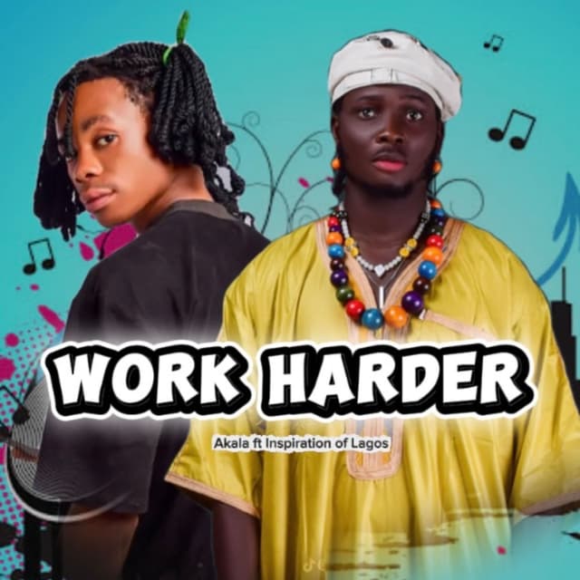 WORK HARDER cover