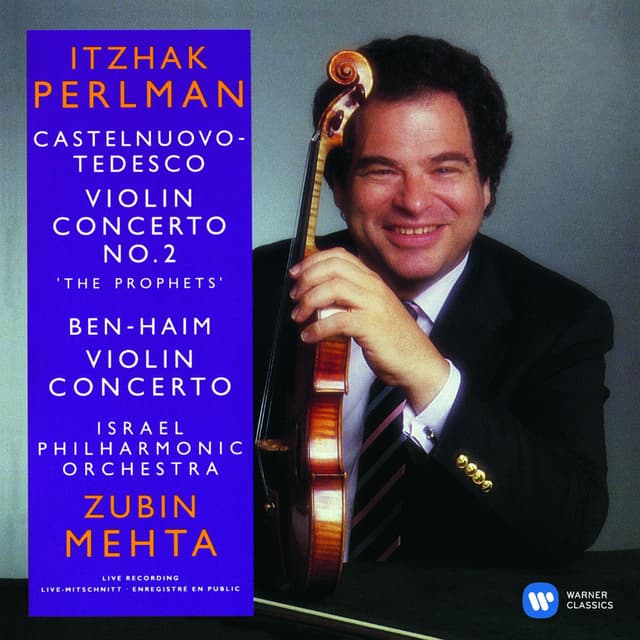 Castelnuovo-Tedesco & Ben-Haim: Violin Concertos cover