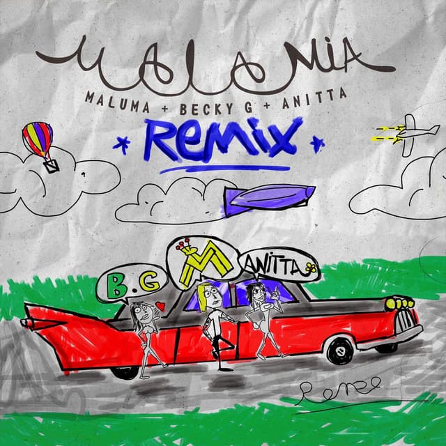 Mala Mía (Remix) cover