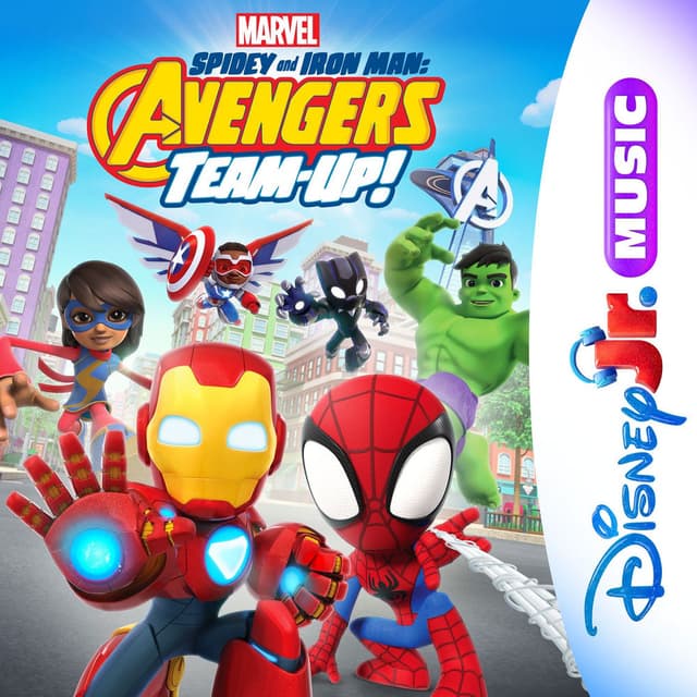Team-Up! (From "Disney Jr. Music: Marvel's Spidey and Iron Man: Avengers Team-Up!") cover