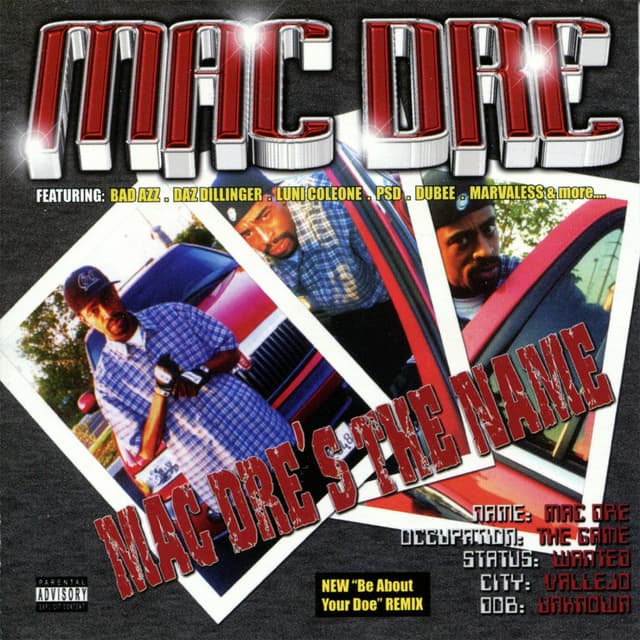 Mac Dre's the Name cover