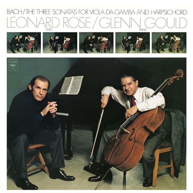 Bach: The Three Sonatas for Viola da Gamba and Harpsichord, BWV 1027-1029 (Gould Remastered) cover