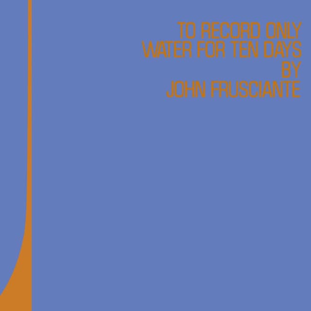 To Record Only Water For Ten Days (U.S. Version) cover