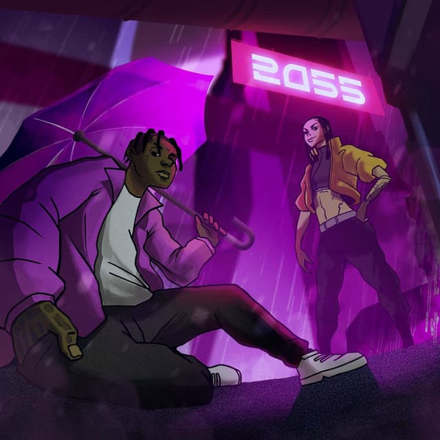 2055 (feat. Coi Leray) cover