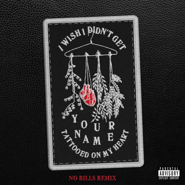 TATTOOED ON MY HEART (NO BILLS Remix) cover