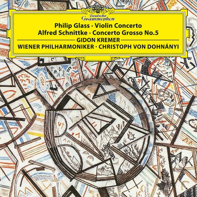 Glass: Violin Concerto / Schnittke: Concerto Grosso cover