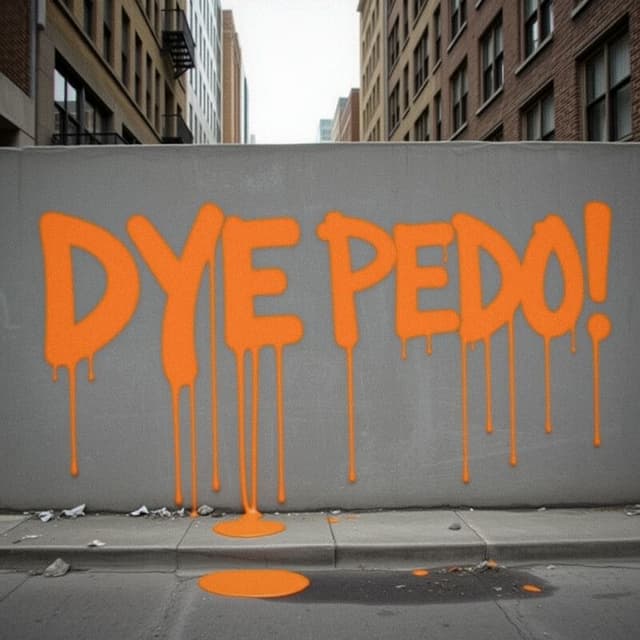 DYE PEDO! cover