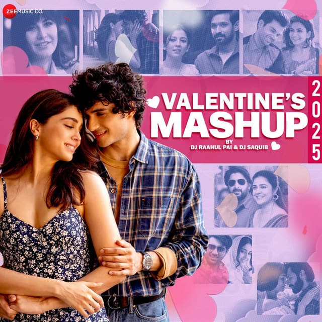 Valentines Mashup 2025 by DJ Raahul Pai & DJ Saquib cover