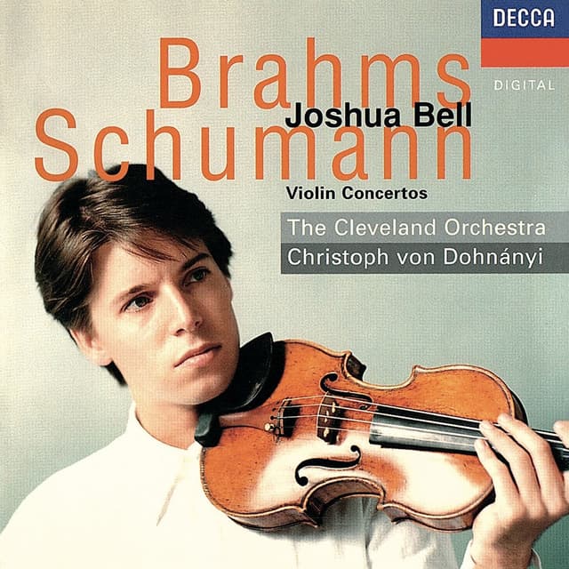 Brahms & Schumann: Violin Concertos cover