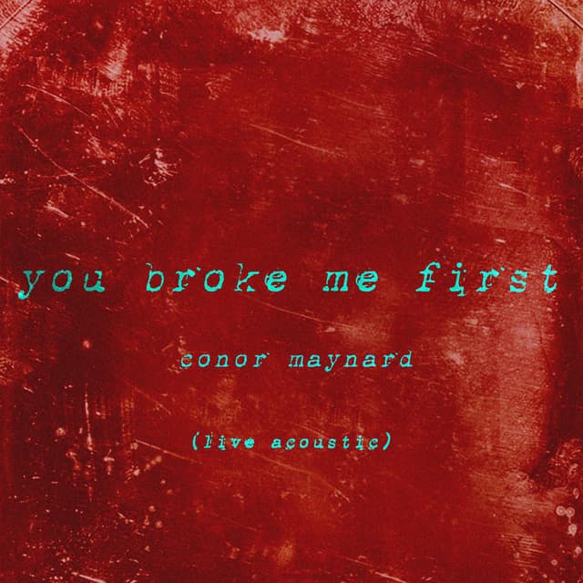 You Broke Me First (Live Acoustic) cover