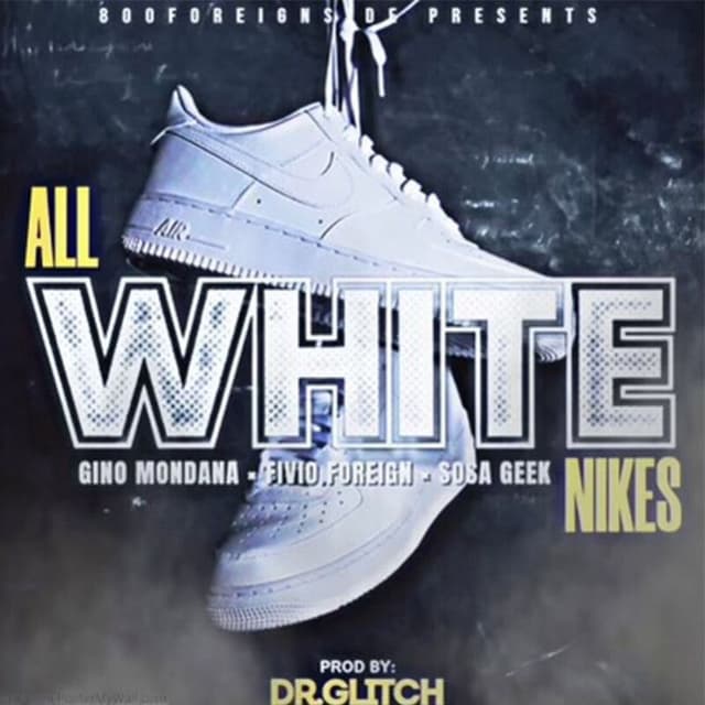 All White Nikes cover
