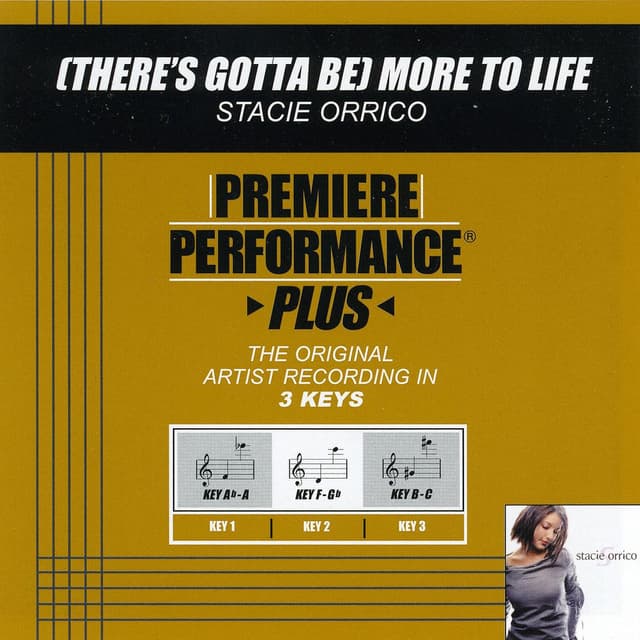 Premiere Performance Plus: (There's Gotta Be) More To Life cover