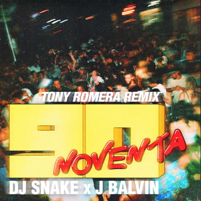 Noventa (Tony Romera Remix) cover