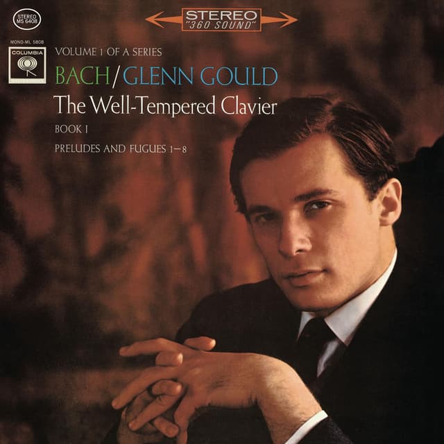 Bach: The Well-Tempered Clavier, Book I, Preludes & Fugues Nos. 1-8, BWV 846-853 (Gould Remastered) cover