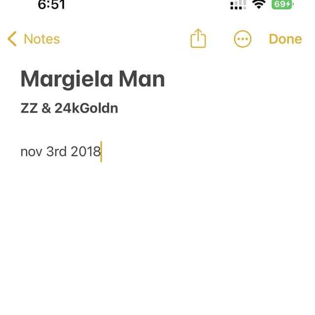 Margiela Man cover