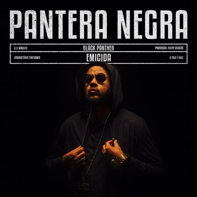 Pantera Negra (Black Panther) cover