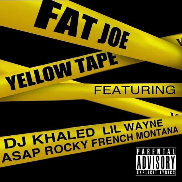 Yellow Tape (feat. Lil Wayne, A$AP Rocky & French Montana) - Single cover