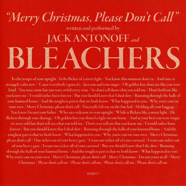 Merry Christmas, Please Don't Call cover