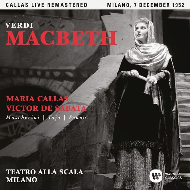 Verdi: Macbeth (1952 - Milan) - Callas Live Remastered cover