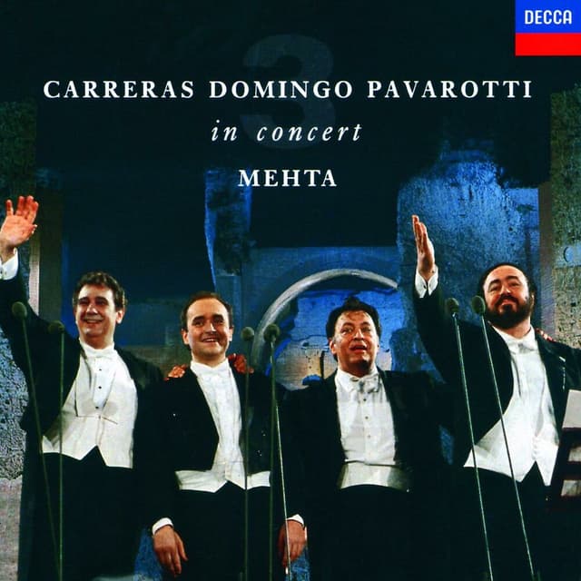 The Three Tenors - In Concert - Rome 1990 cover