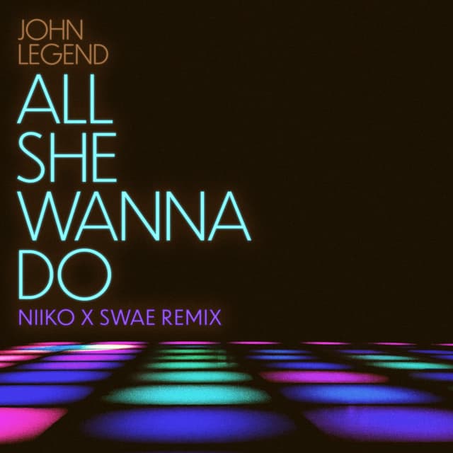 All She Wanna Do (NIIKO X SWAE Remix) cover