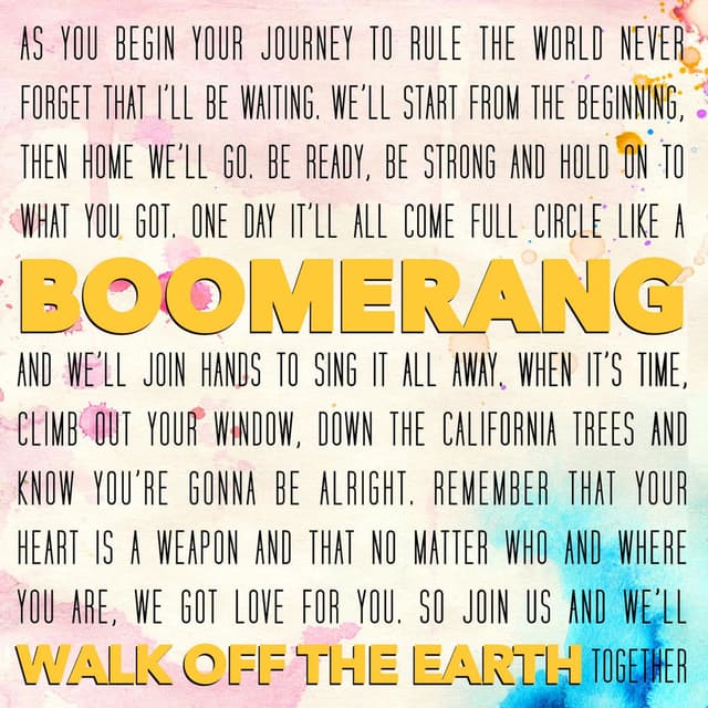 Boomerang cover
