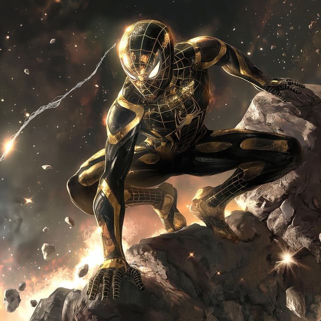 Spiderman In Space cover