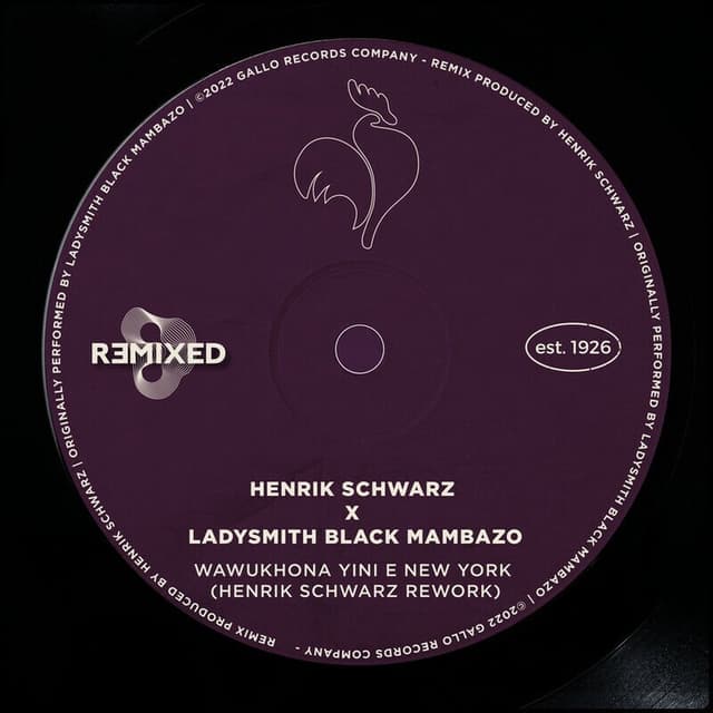 Wawukhona Yini E New York (Henrik Schwarz Rework) cover