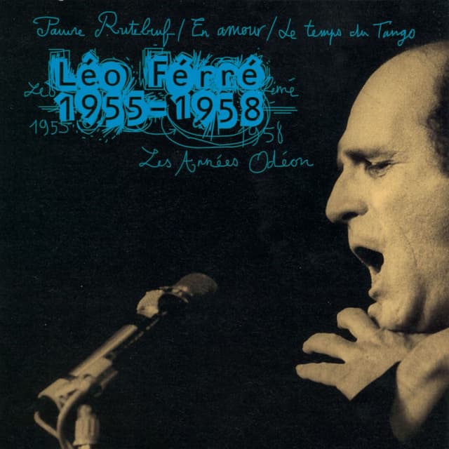 Les Années Odéon : 1955–1958 cover