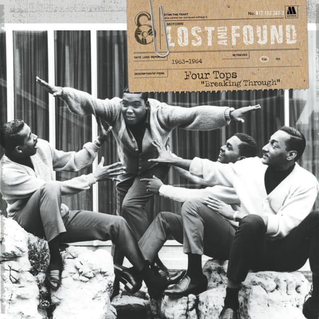Lost And Found: Four Tops "Breaking Through" (1963-1964) cover