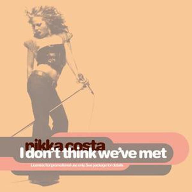 I Don't Think We've Met cover