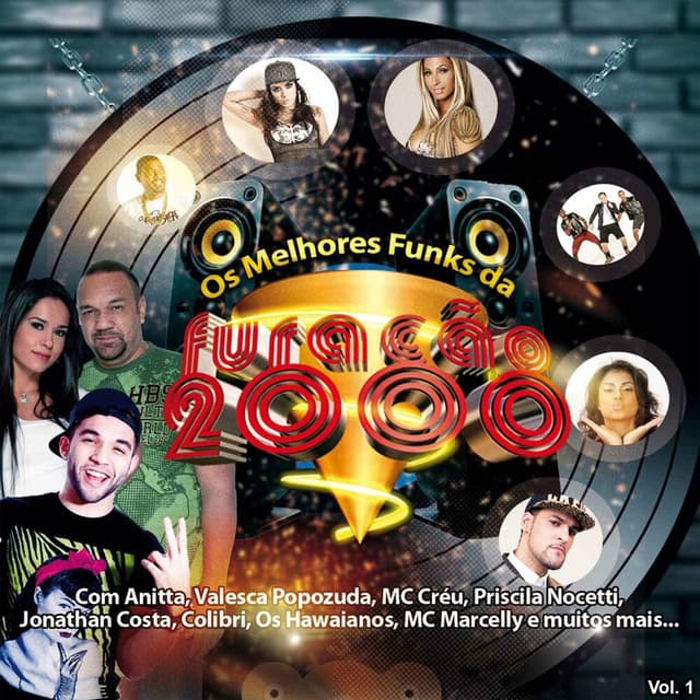 Os Melhores Funks da Furacão 2000, Vol. 1 cover
