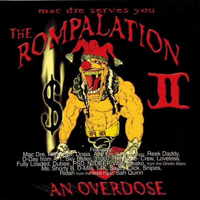 Mac Dre Serves You the Rompalation 2 cover