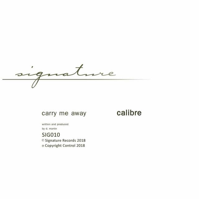 Carry Me Away / Mr Right On cover