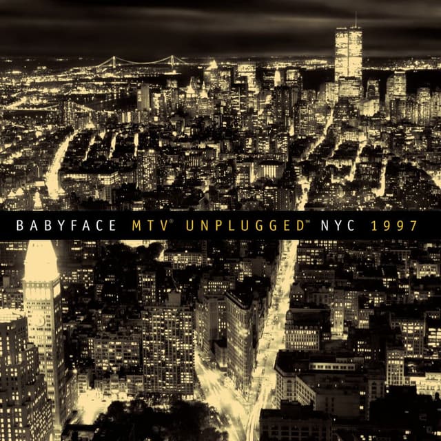 Babyface Unplugged NYC 1997 cover